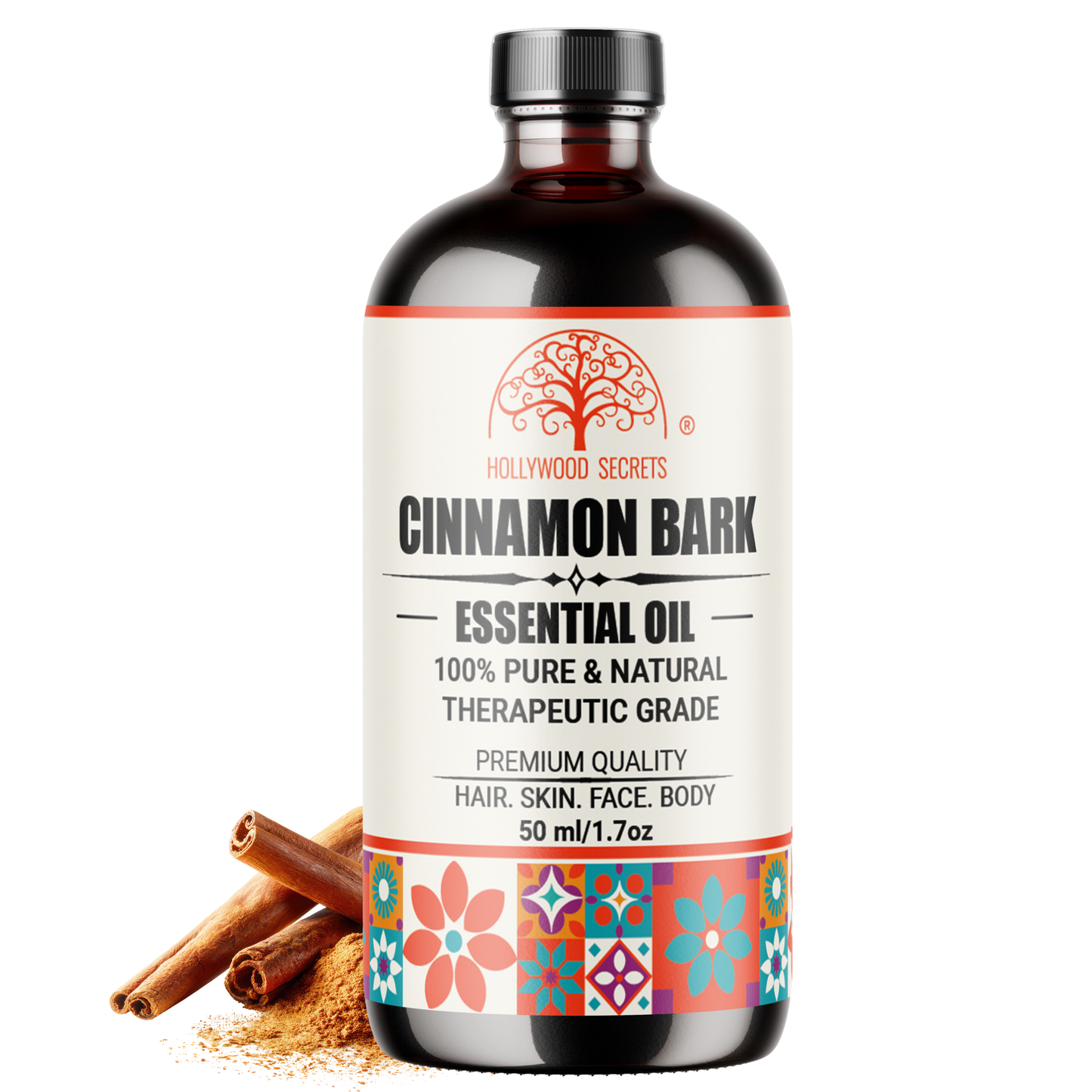 Pure Cinnamon Bark Essential Oil Therapeutic Grade Hollywood Secrets