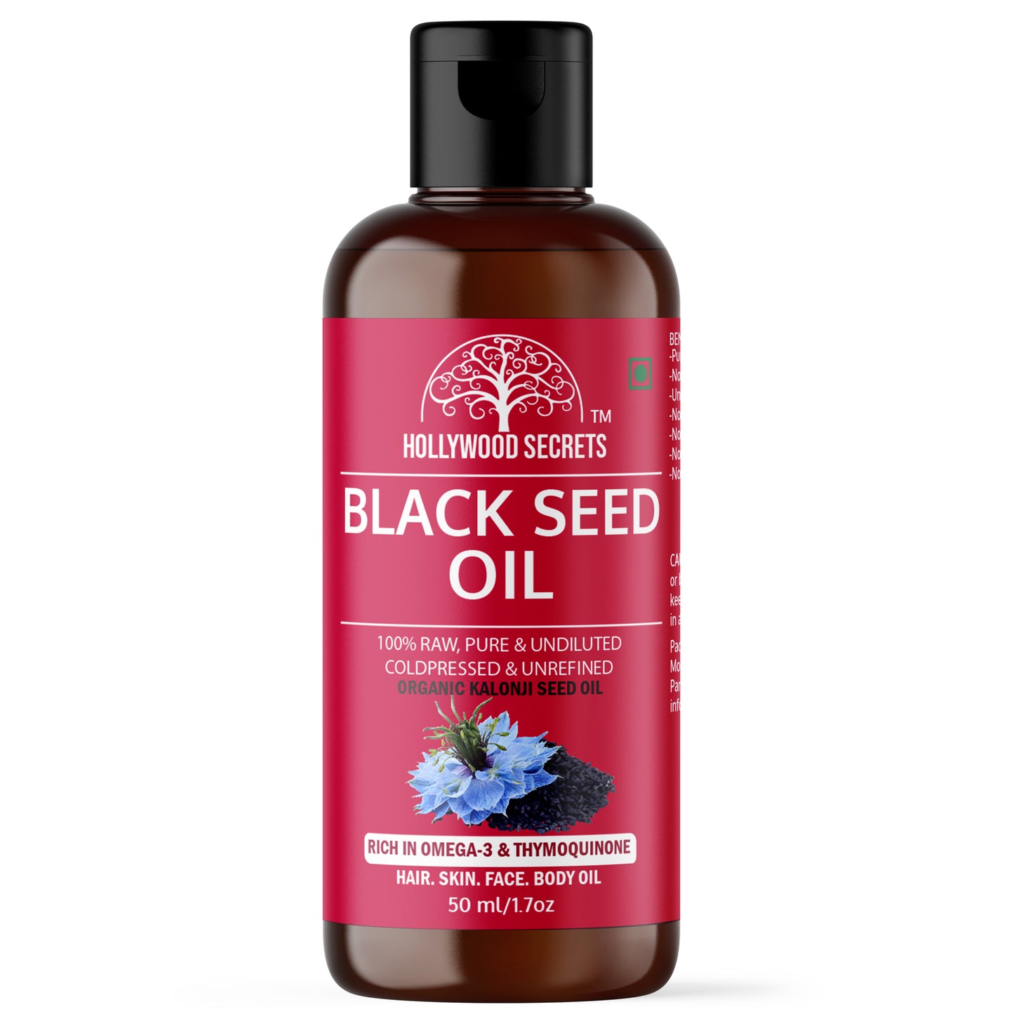 Pure Black Seed Cumin kalonji Oil
