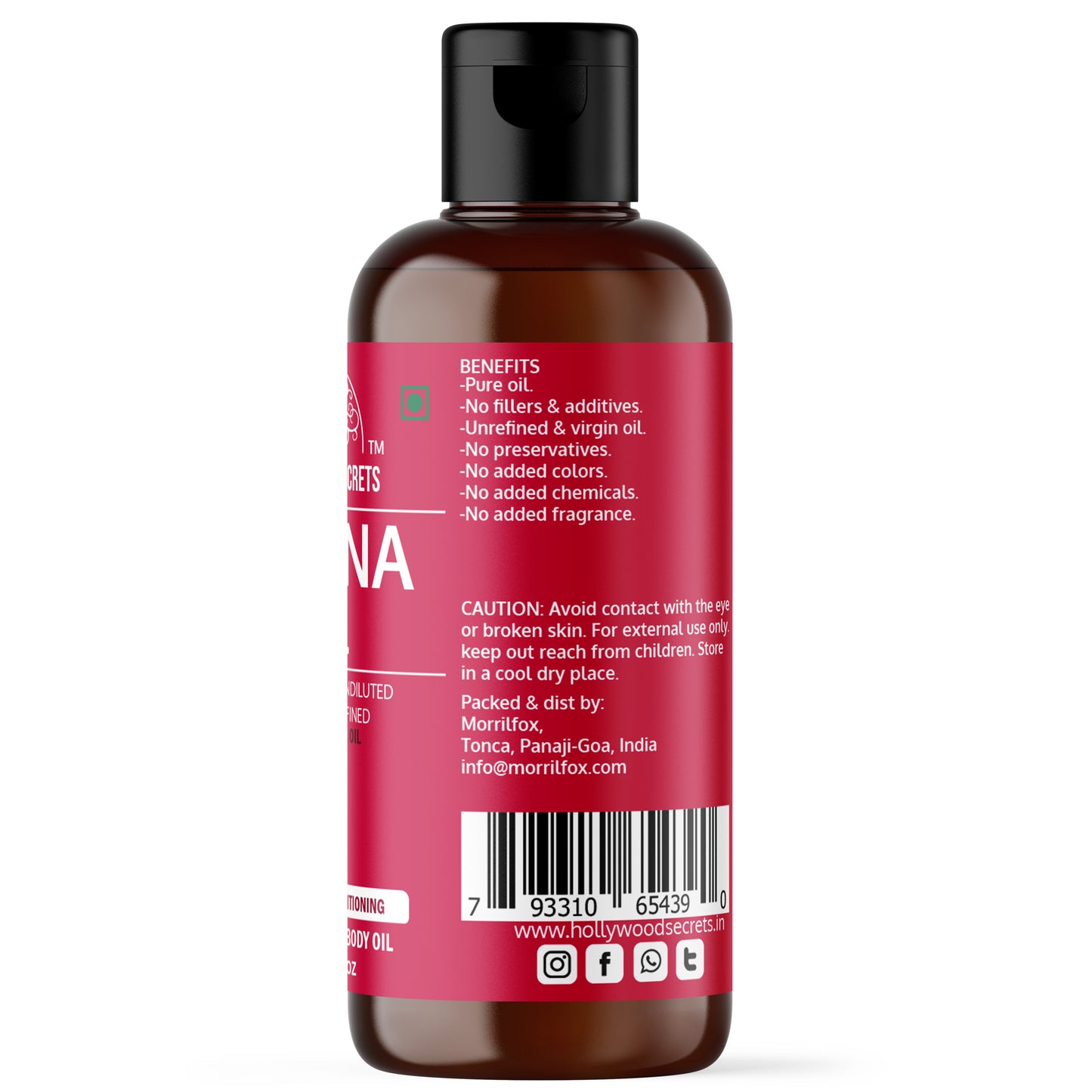 Henna Oil Pure Cold Pressed