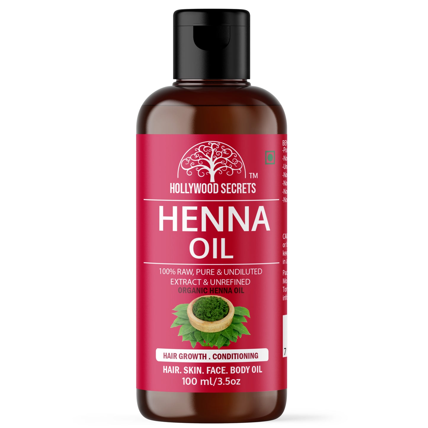 Henna Oil Pure Cold Pressed