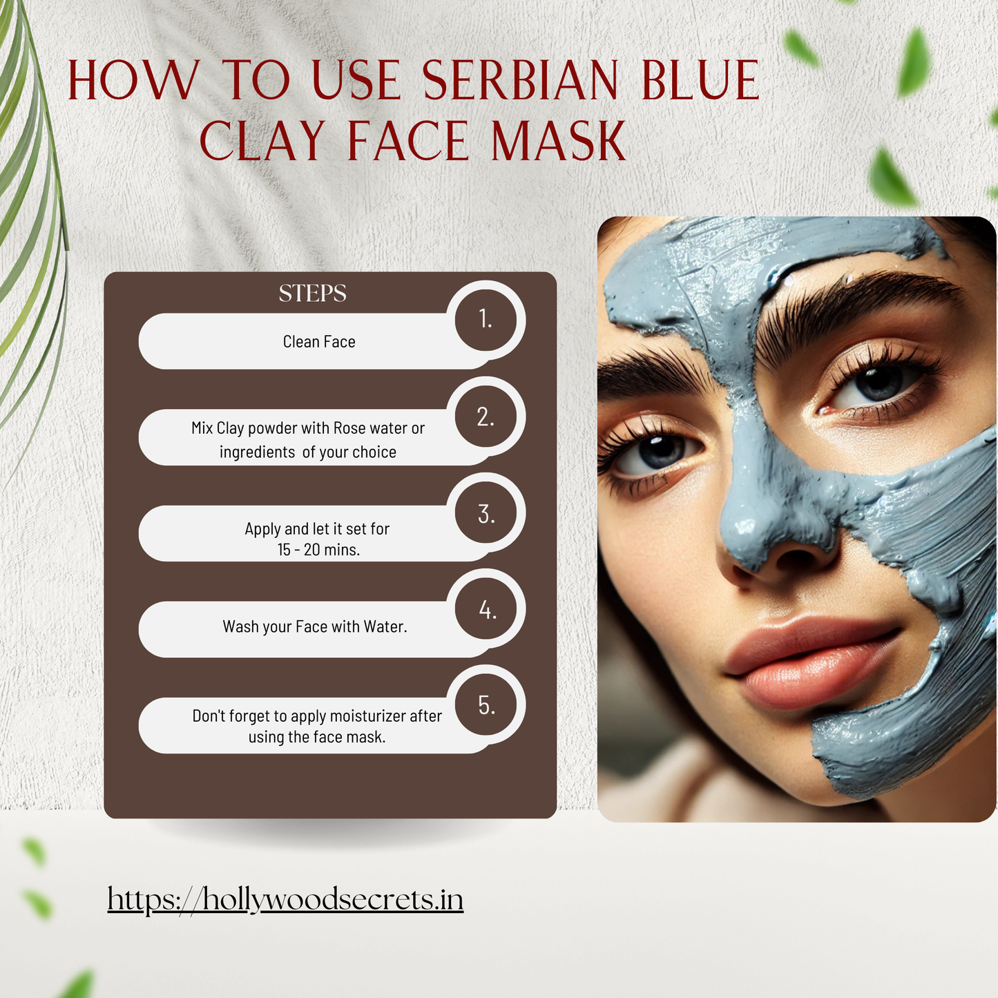Pure Serbian Blue Clay Powder 200Gms
