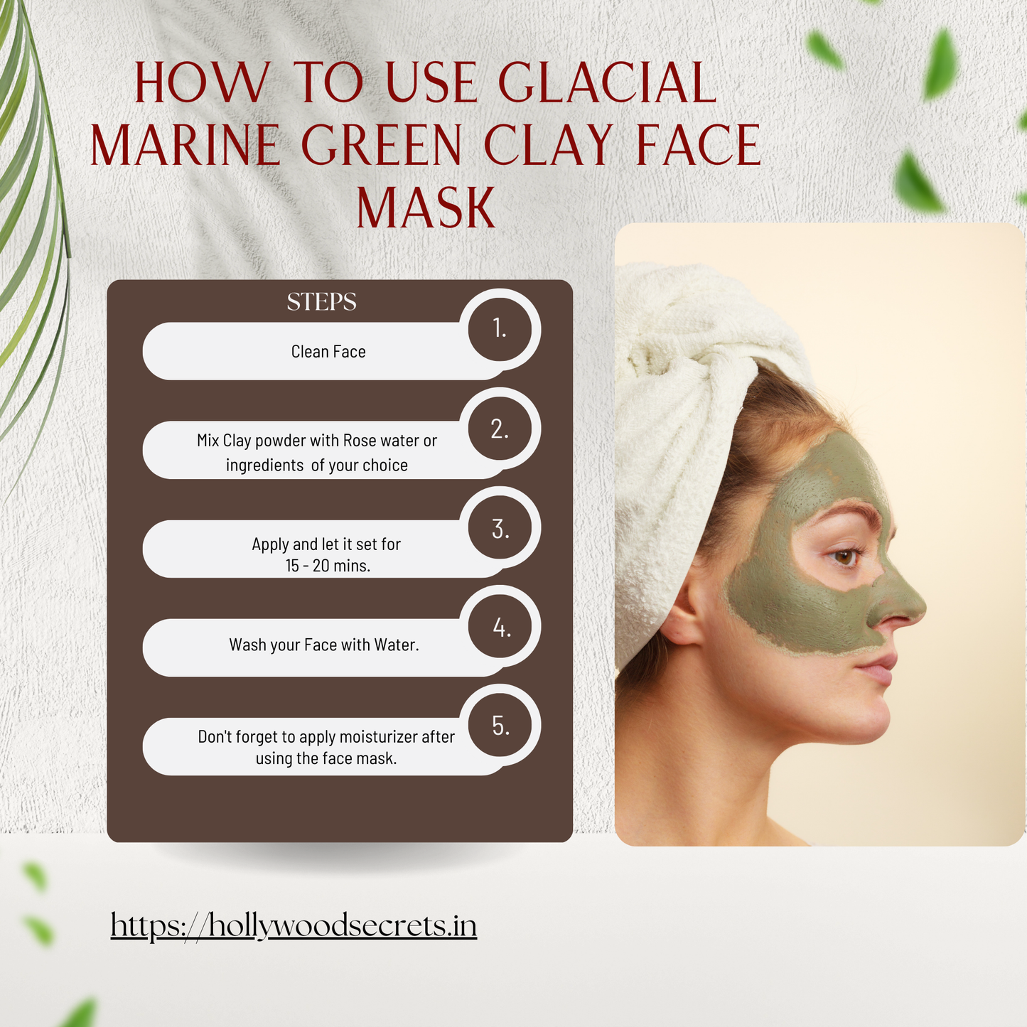 Pure Glacial Marine Green Clay 200Gms (Copy) Hollywood Secrets