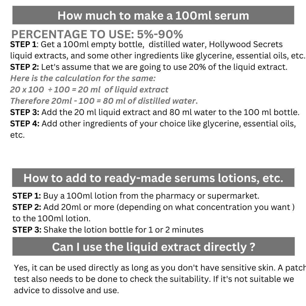 Pure 85% Saw Palmetto Extract Hollywood Secrets
