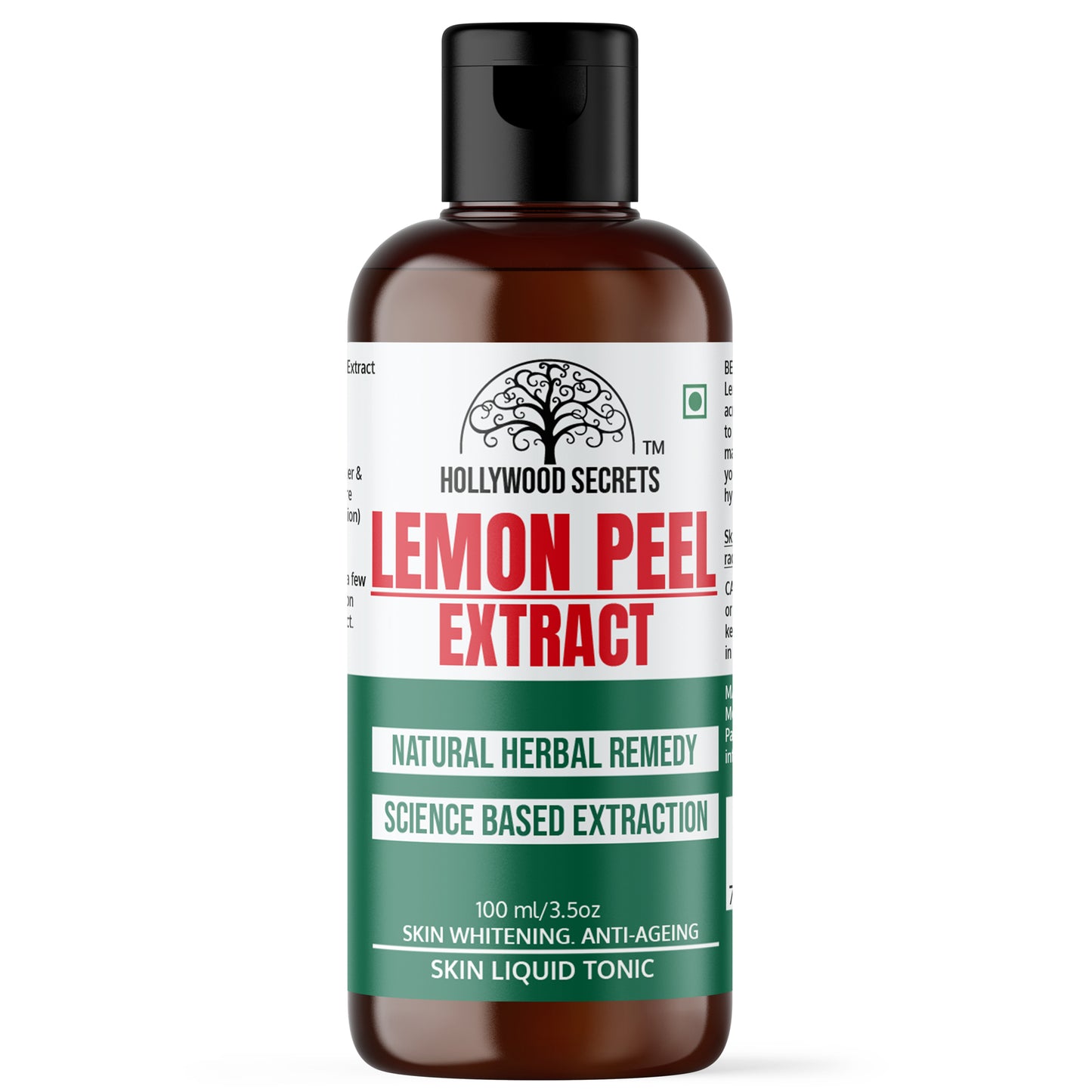 Pure 85% Lemon Peel Extract Hollywood Secrets
