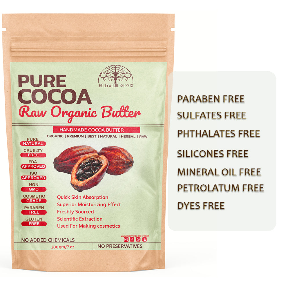 Raw Cocoa Body Skin Butter 200gm Hollywood Secrets