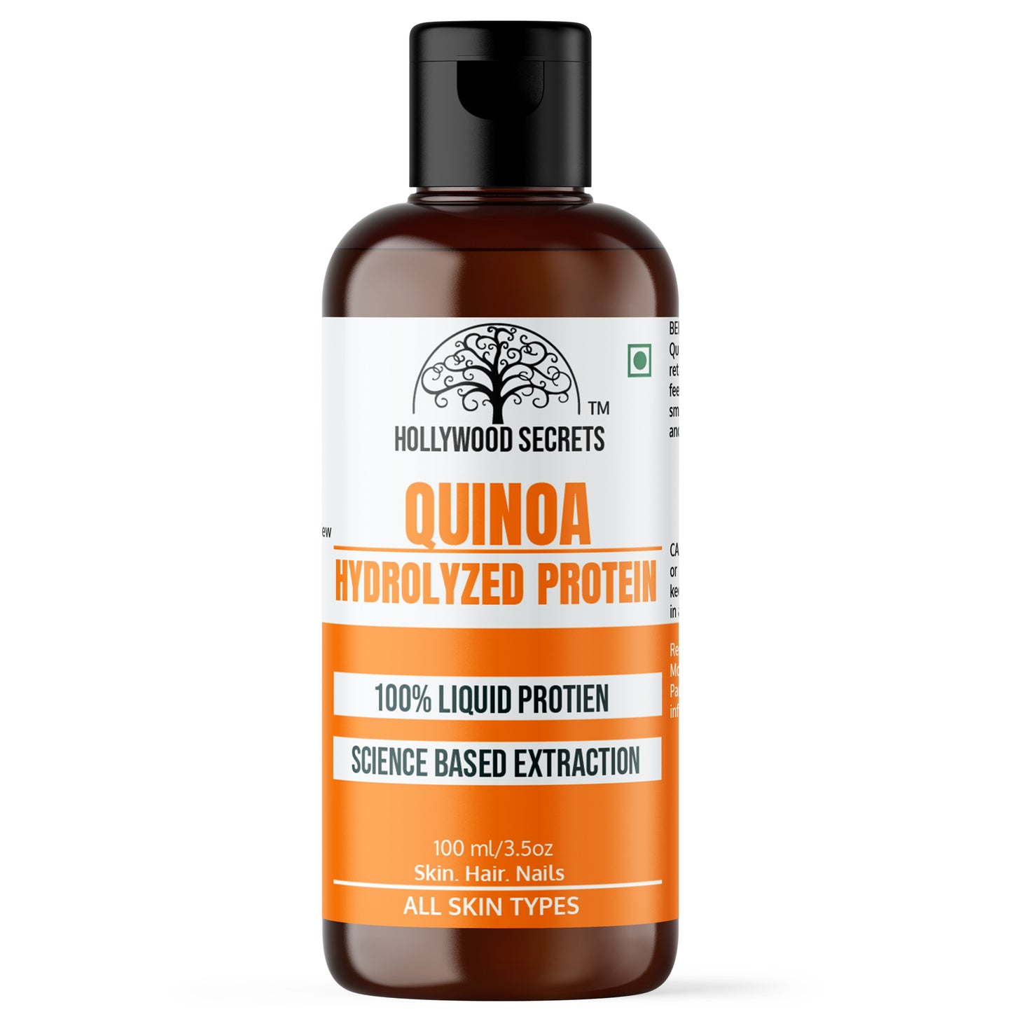 Hydrolyzed Quinoa Protein Liquid 100 ml Hollywood Secrets