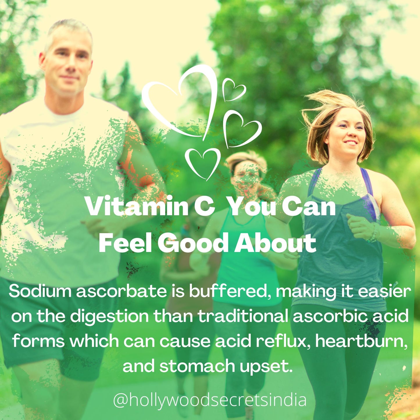 Vitamin C Sodium Ascorbate Powder 100gm Hollywood Secrets