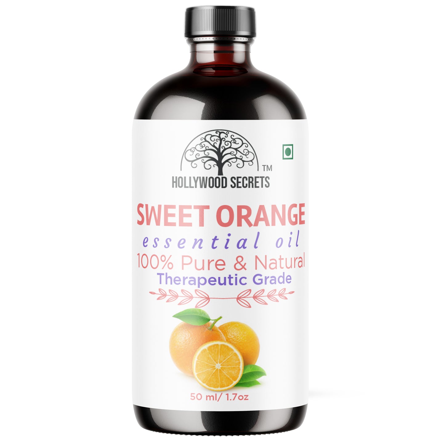 Pure Sweet Orange Essential Oil Therapeutic Grade Hollywood Secrets