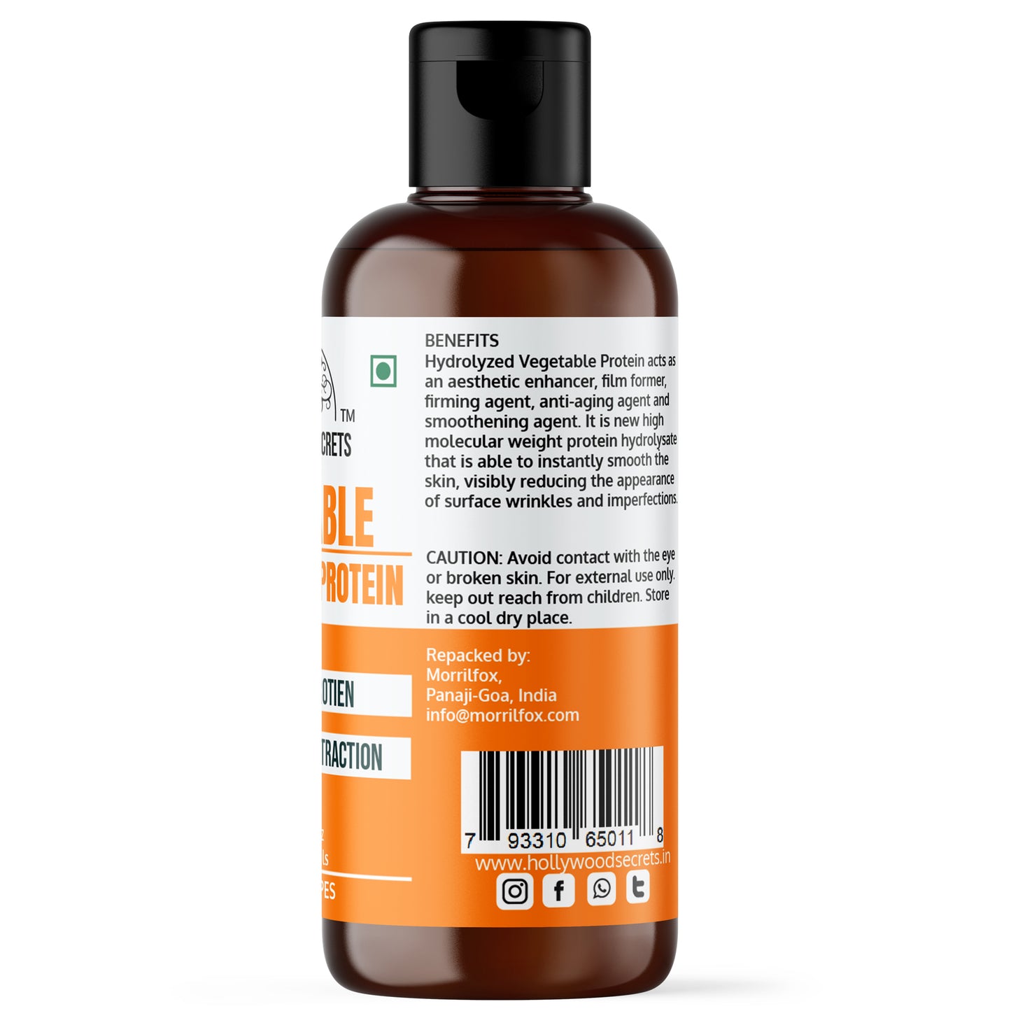 Hydrolyzed Vegetable Protein Liquid 100 ml Hollywood Secrets