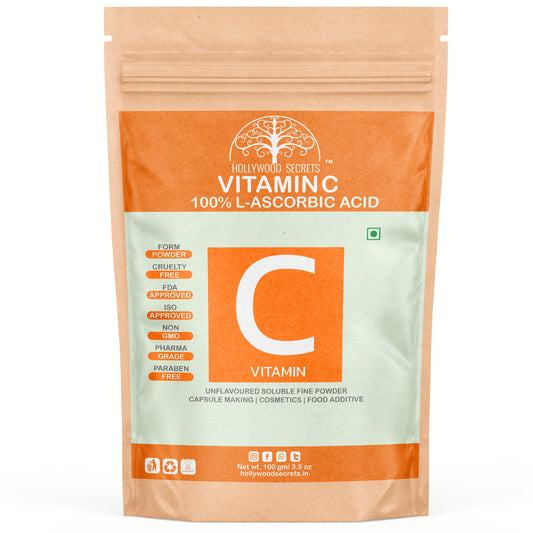 Hollywood Secrets  Pure  Best  Organic  Natural Buy now Shop sale Online Price bulk Manufacturer  Wholesaler  reviews ratings specifications Free Shipping Cash on delivery India supplement Powder  Vitamin C L-Ascorbic