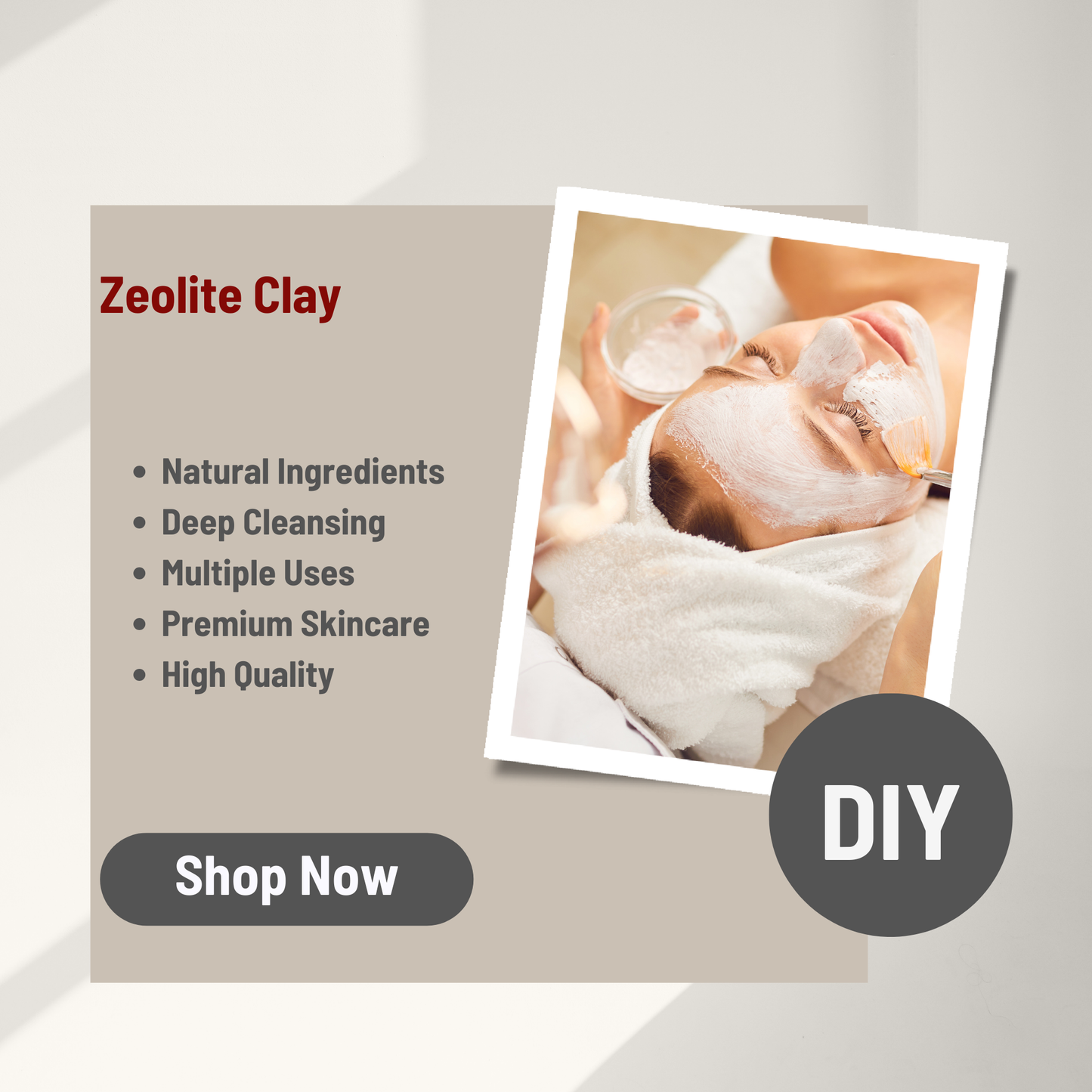 Pure Zeolite Clay Powder 200Gms