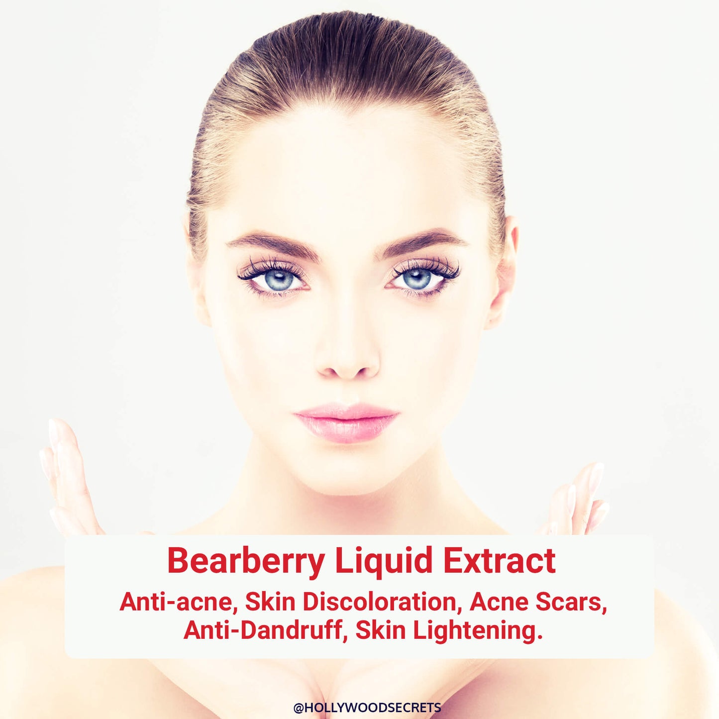 Pure 85% Bearberry Liquid Extract 100 ml Hollywood Secrets