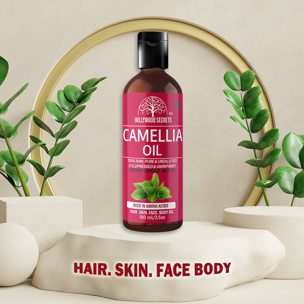 Camellia Oil Pure Cold Pressed 100ml Hollywood Secrets