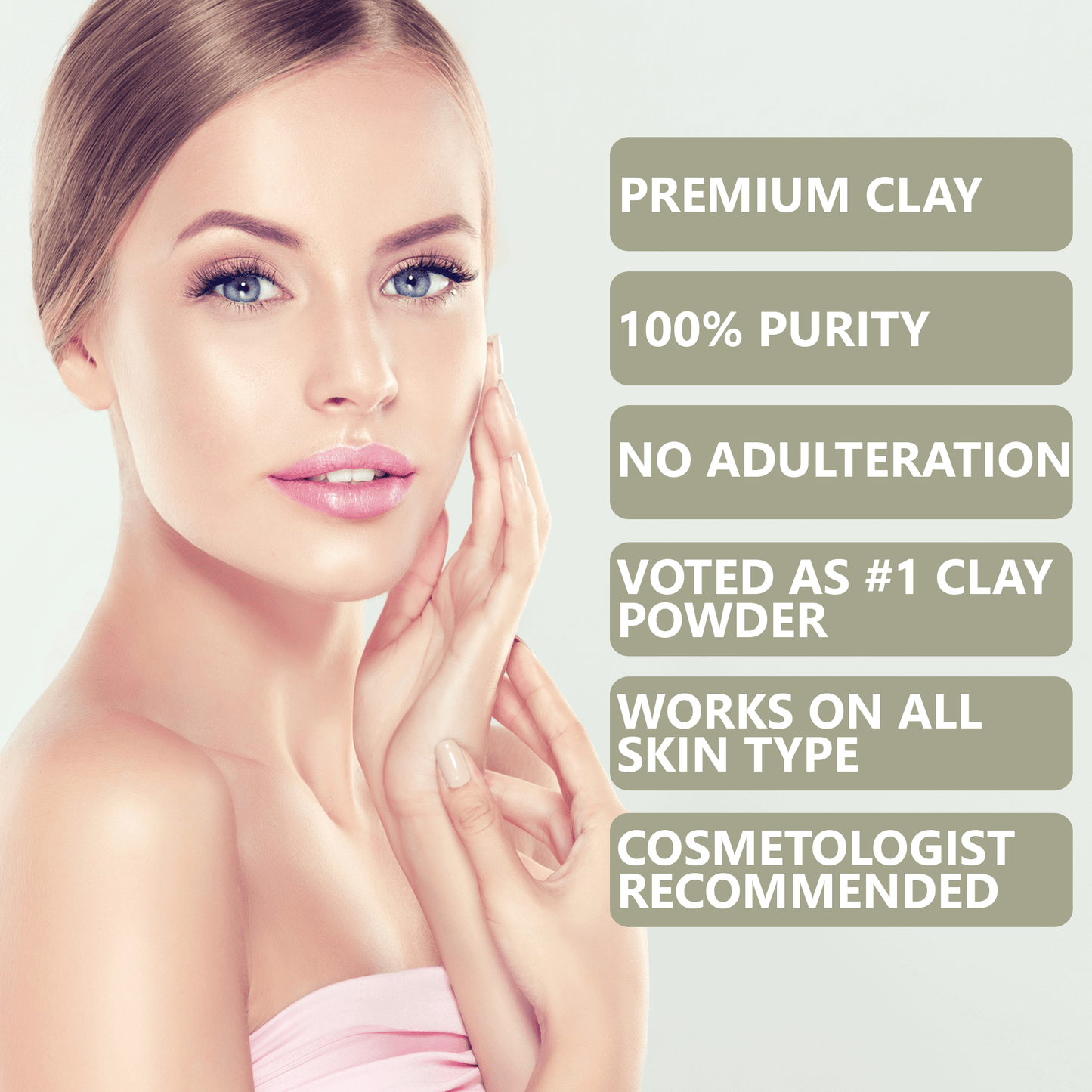 Pure Rhassoul Clay Powder 100Gms Hollywood Secrets