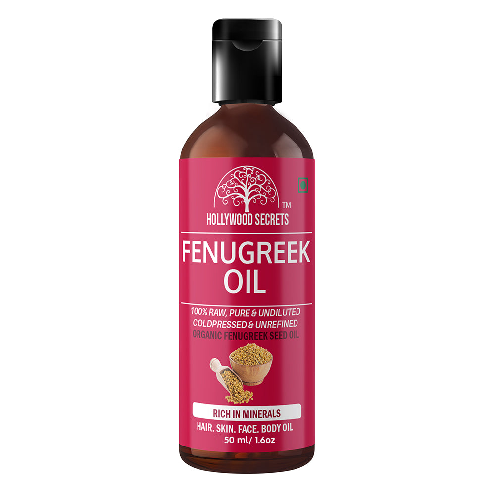 Fenugreek Oil Pure Cold Pressed 50ml Hollywood Secrets