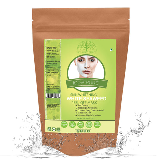 Organic White Seaweed Powder Peel Off Mask For Skin (100 Gms)