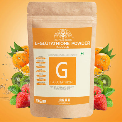 Pure L-Glutathione Powder 50gms Hollywood Secrets