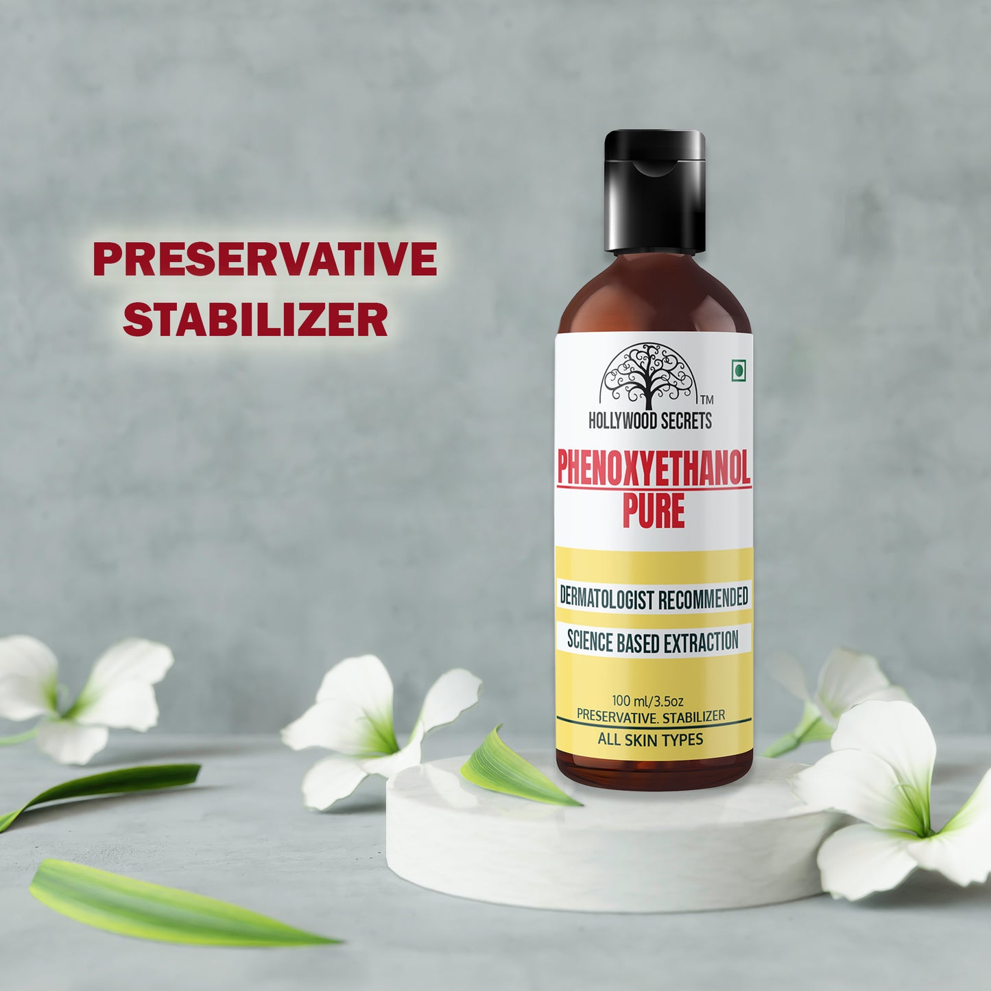 Pure Phenoxyethanol Liquid 100ml Hollywood Secrets