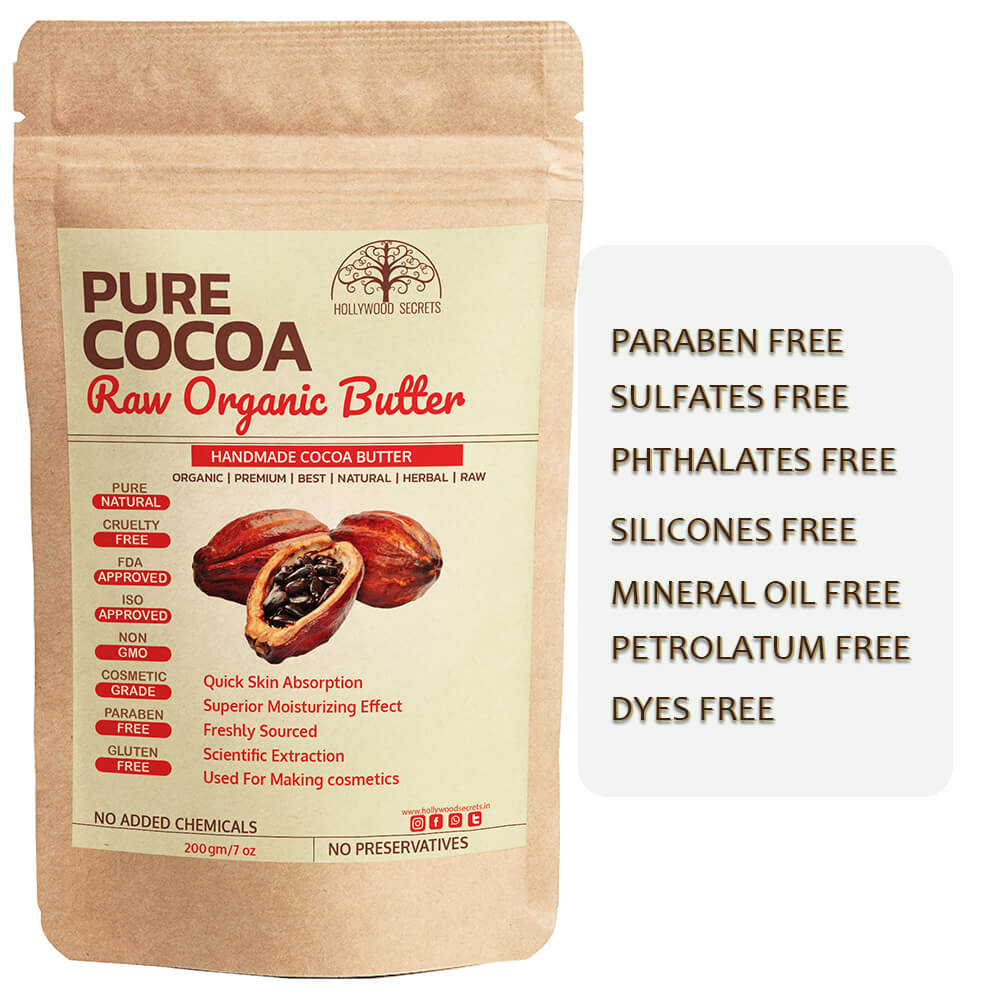 Raw Cocoa Body Skin Butter 200gm Hollywood Secrets
