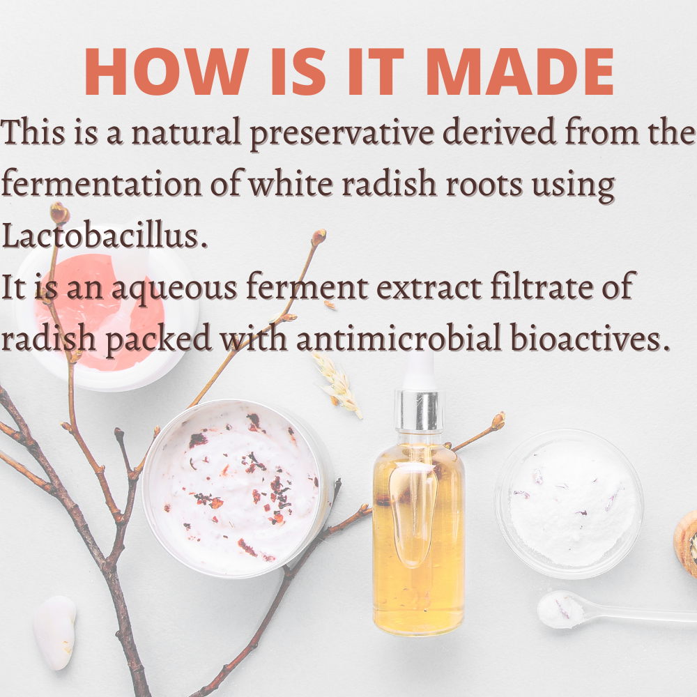 Radish Root Preservative Ferment Filtrate 100ml Hollywood Secrets