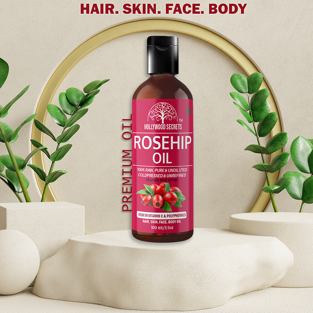 Rosehip Oil Pure Cold Pressed 100ml Hollywood Secrets
