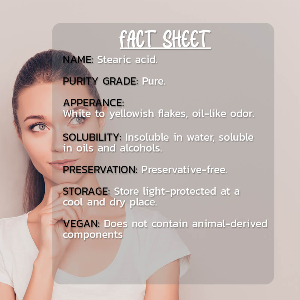 Stearic Acid Powder 100gm Hollywood Secrets
