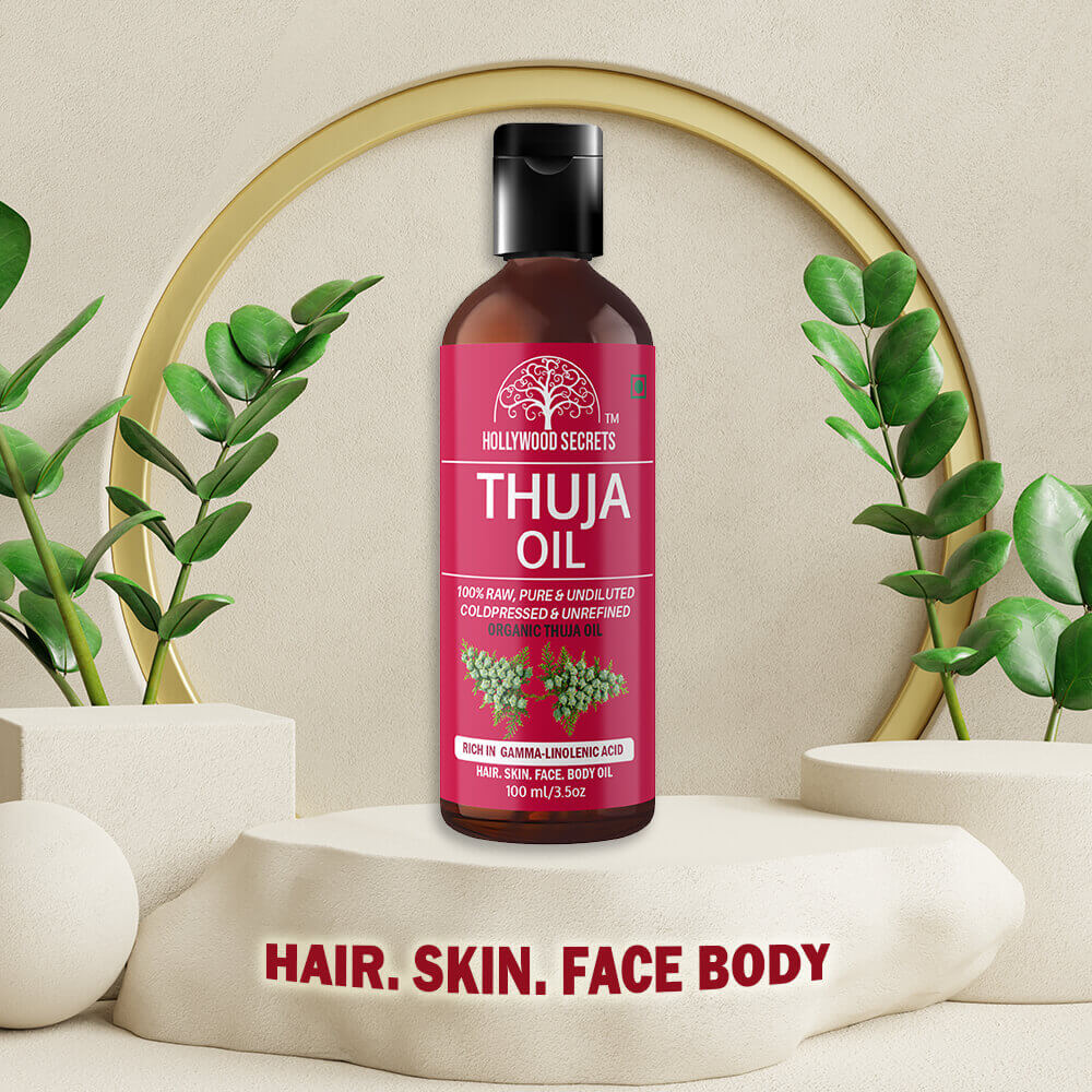 Thuja Oil Pure Cold Pressed 100ml Hollywood Secrets