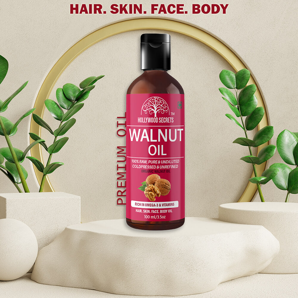 Walnut Oil Pure Cold Pressed 100ml Hollywood Secrets