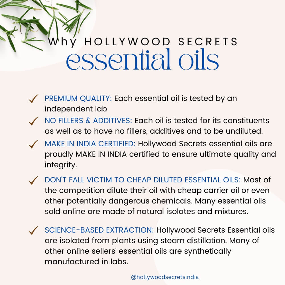 Pure Lemon Essential Oil Therapeutic Grade Hollywood Secrets
