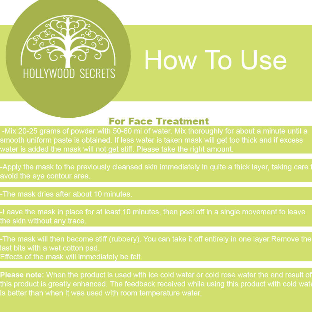 Organic White Seaweed Powder Peel Off Mask For Skin (100 Gms)
