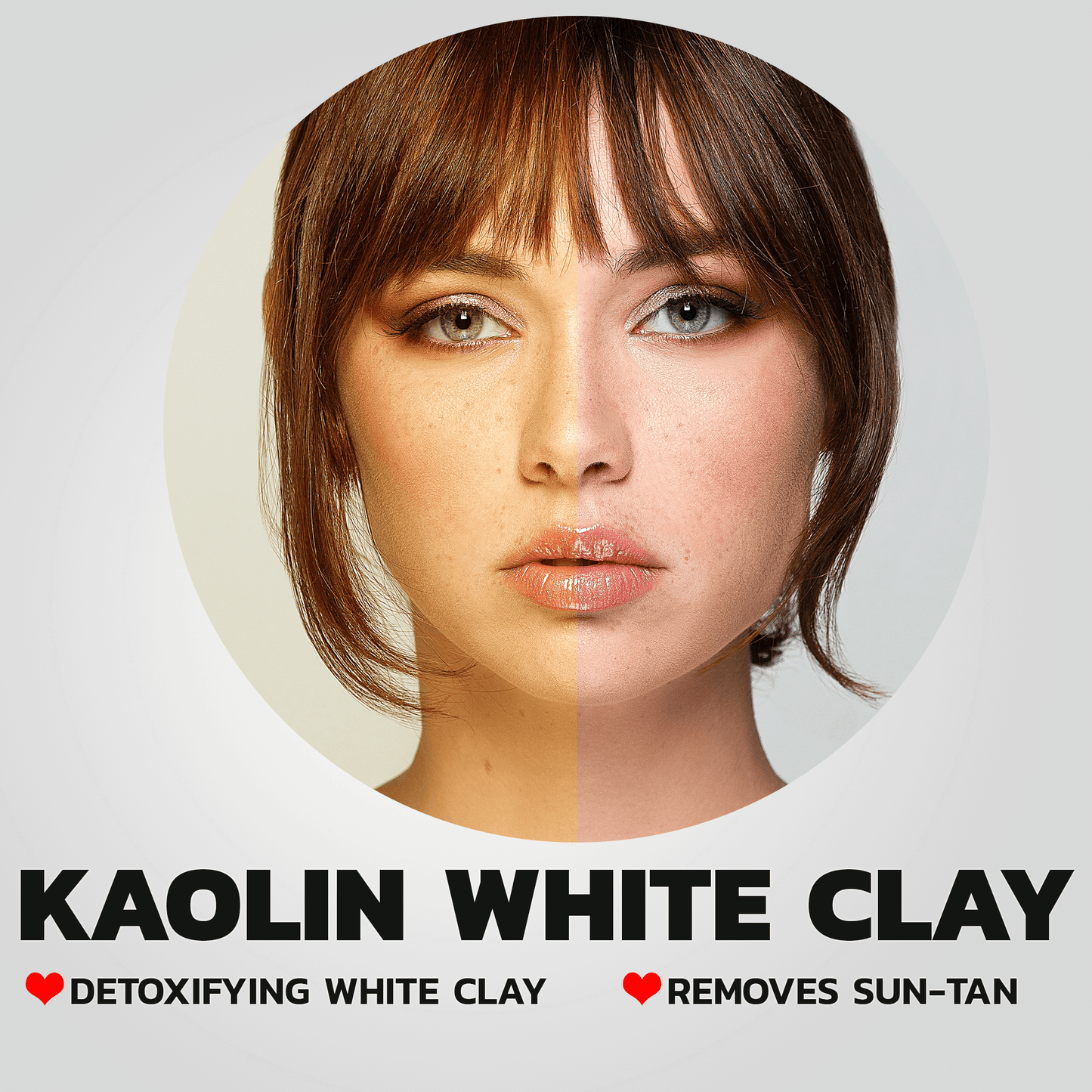 White Kaolin Clay Powder Light Best Pure kaolinite 100gm Hollywood Secrets
