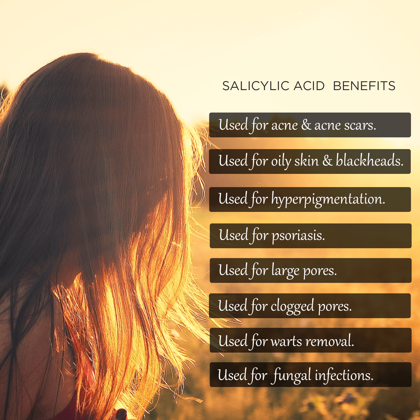 Pure Salicylic Acid Powder (100 Gms) Hollywood Secrets