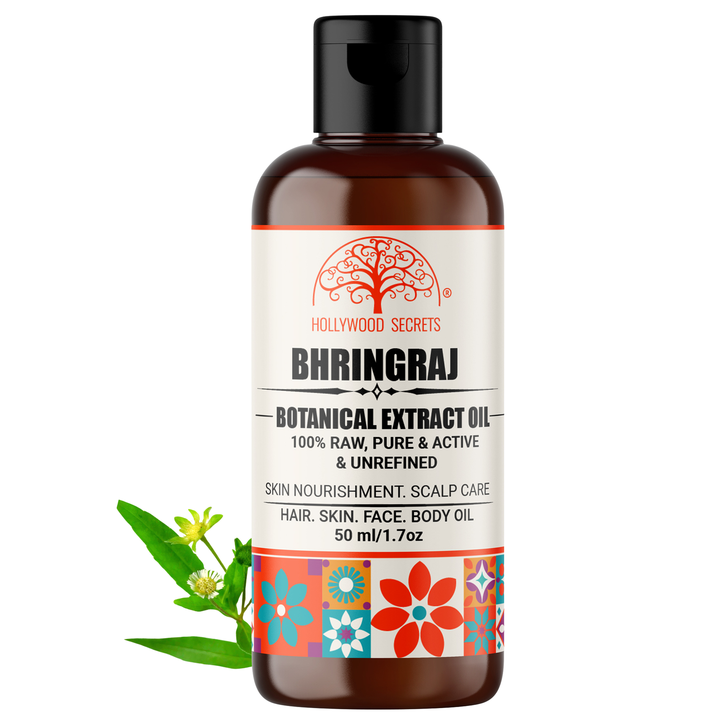 Bhringraj Oil Pure Cold Pressed Hollywood Secrets