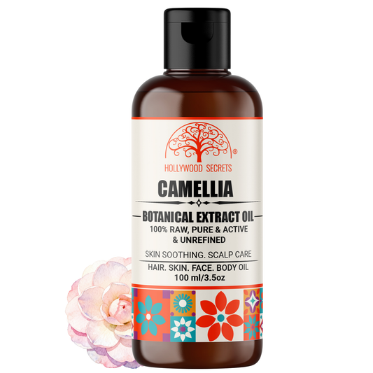 Camellia Oil Pure Cold Pressed Hollywood Secrets