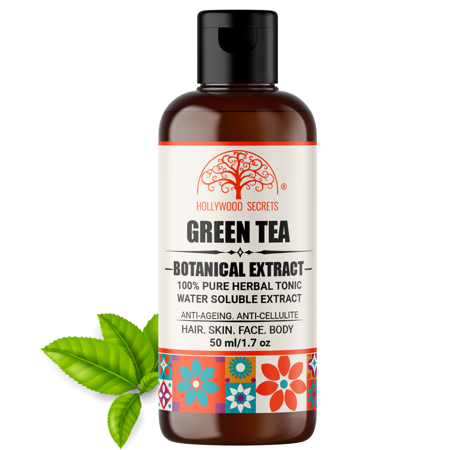 Pure Green Tea Liquid Extract Hollywood Secrets