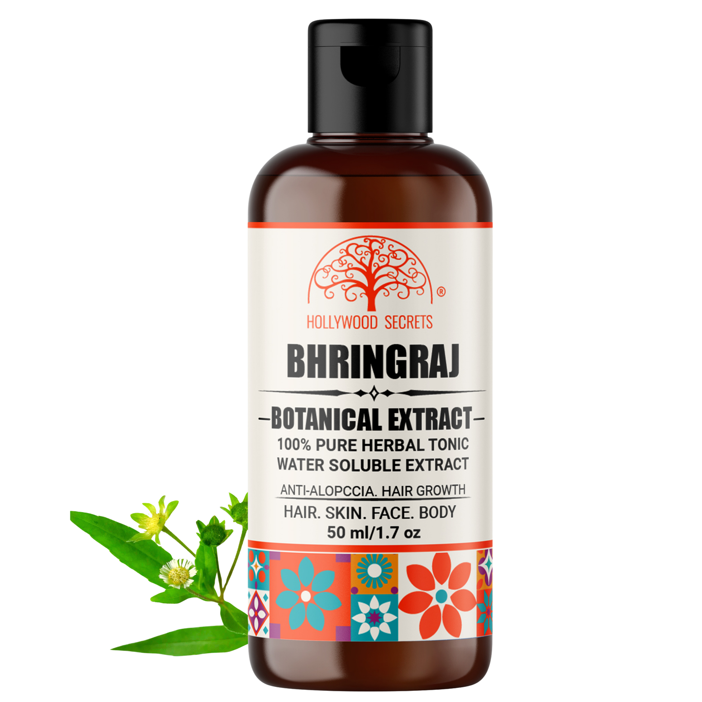 Pure 85% Bhringraj Liquid Extract Hollywood Secrets