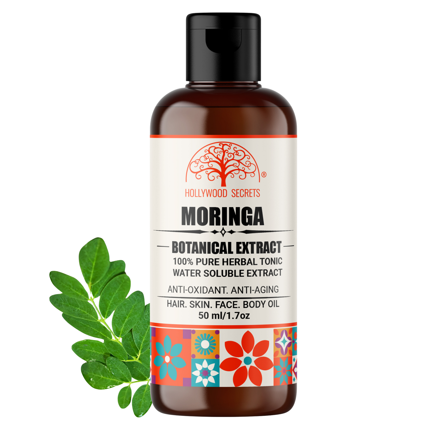 Pure 85% Moringa Oleifera Liquid Extract Hollywood Secrets