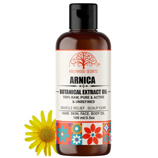 Arnica Oil Pure Cold Pressed Hollywood Secrets