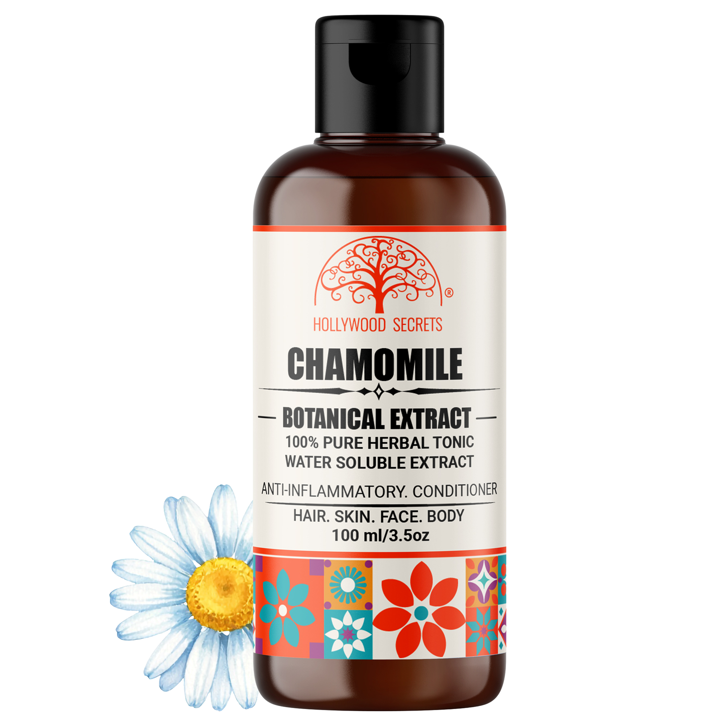 Pure 85% Chamomile Liquid Extract Hollywood Secrets