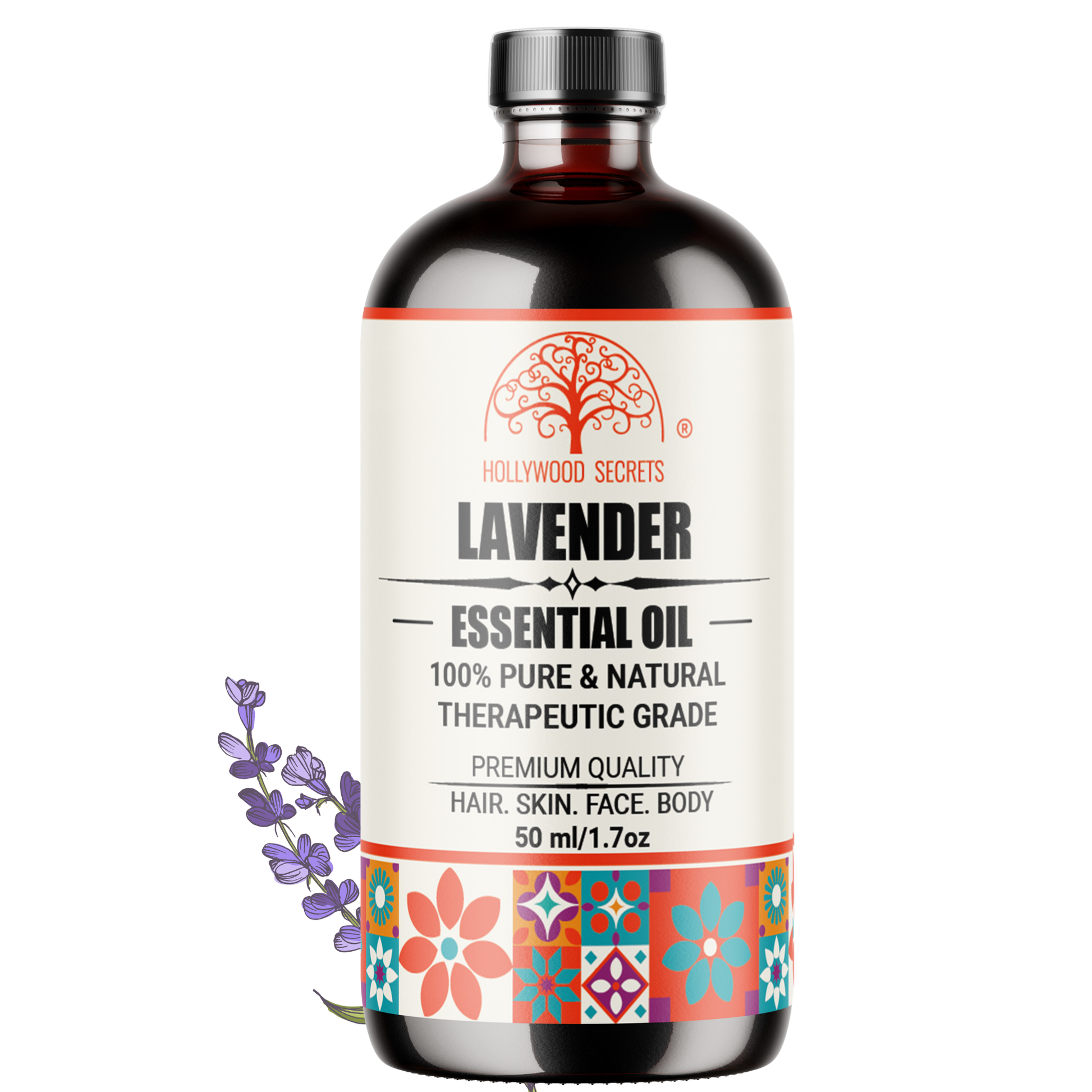 Pure Lavender Essential Oil Therapeutic Grade Hollywood Secrets