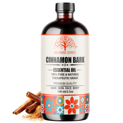 Pure Cinnamon Bark Essential Oil Therapeutic Grade Hollywood Secrets