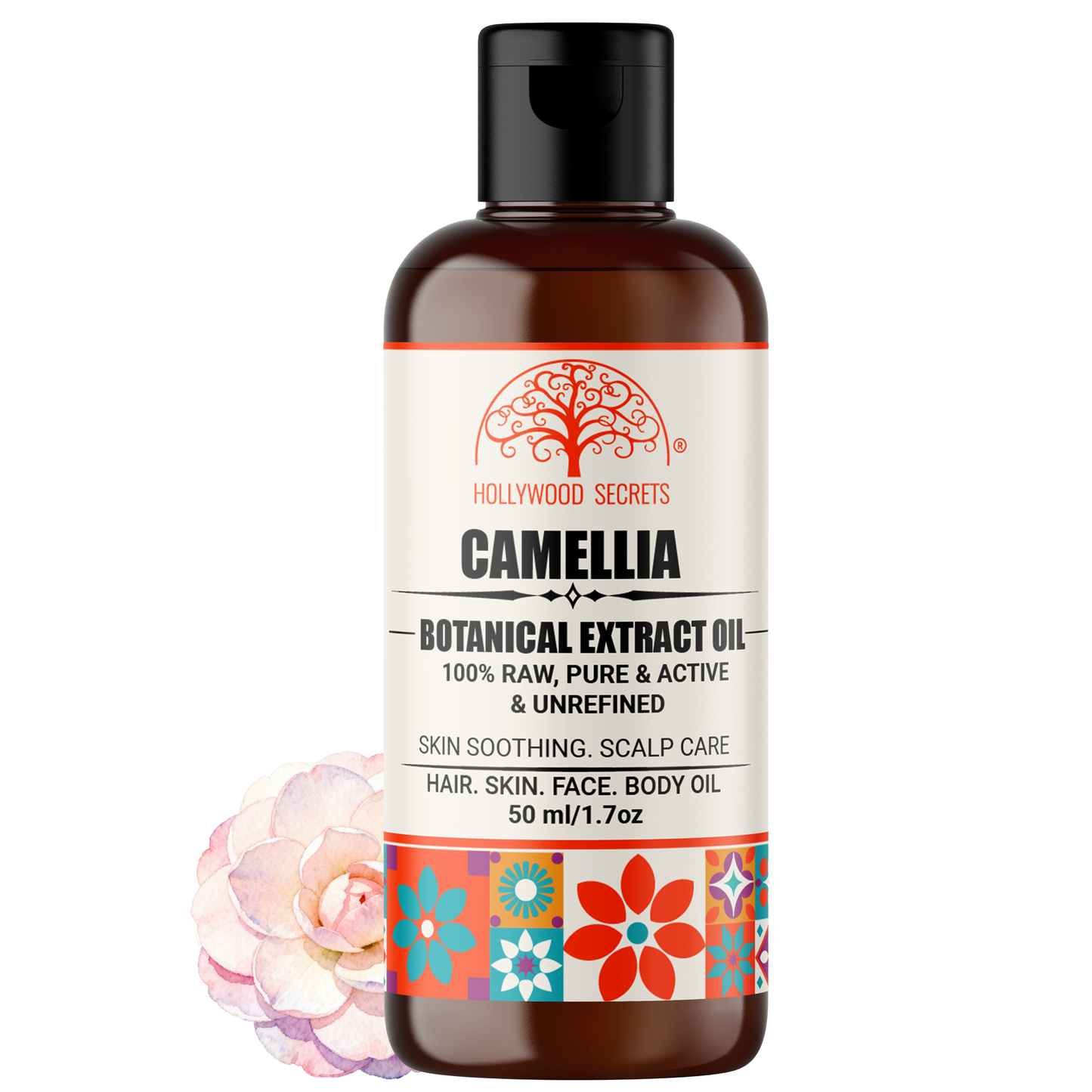 Camellia Oil Pure Cold Pressed Hollywood Secrets