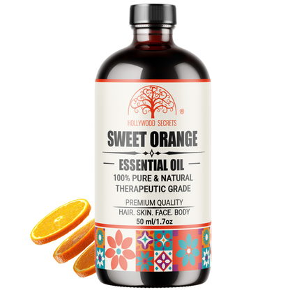 Pure Sweet Orange Essential Oil Therapeutic Grade Hollywood Secrets