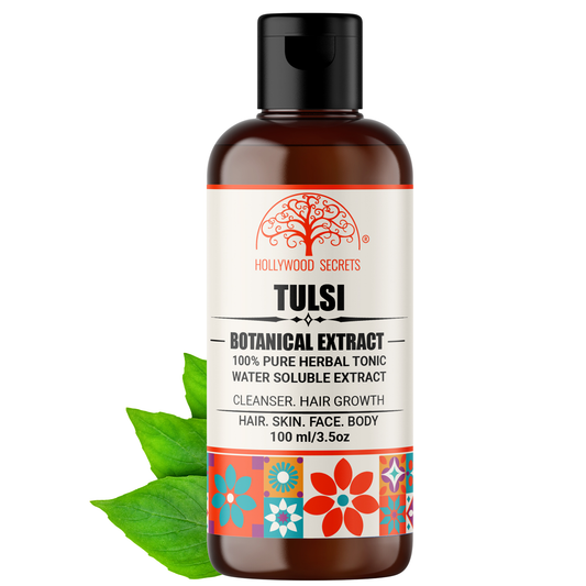 Pure 85% Tulsi Liquid Extract Hollywood Secrets