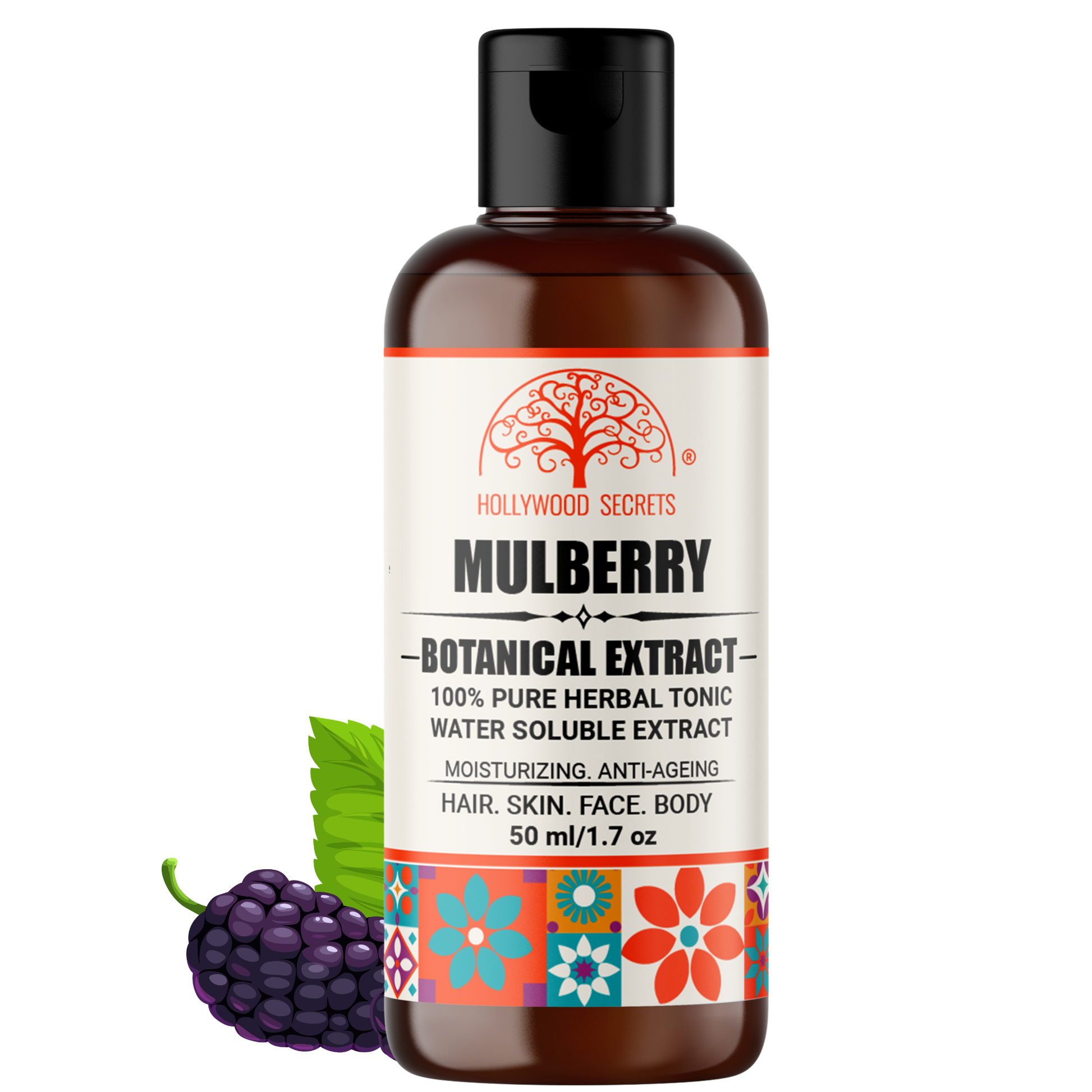 Pure 85% Mulberry Liquid Extract Hollywood Secrets