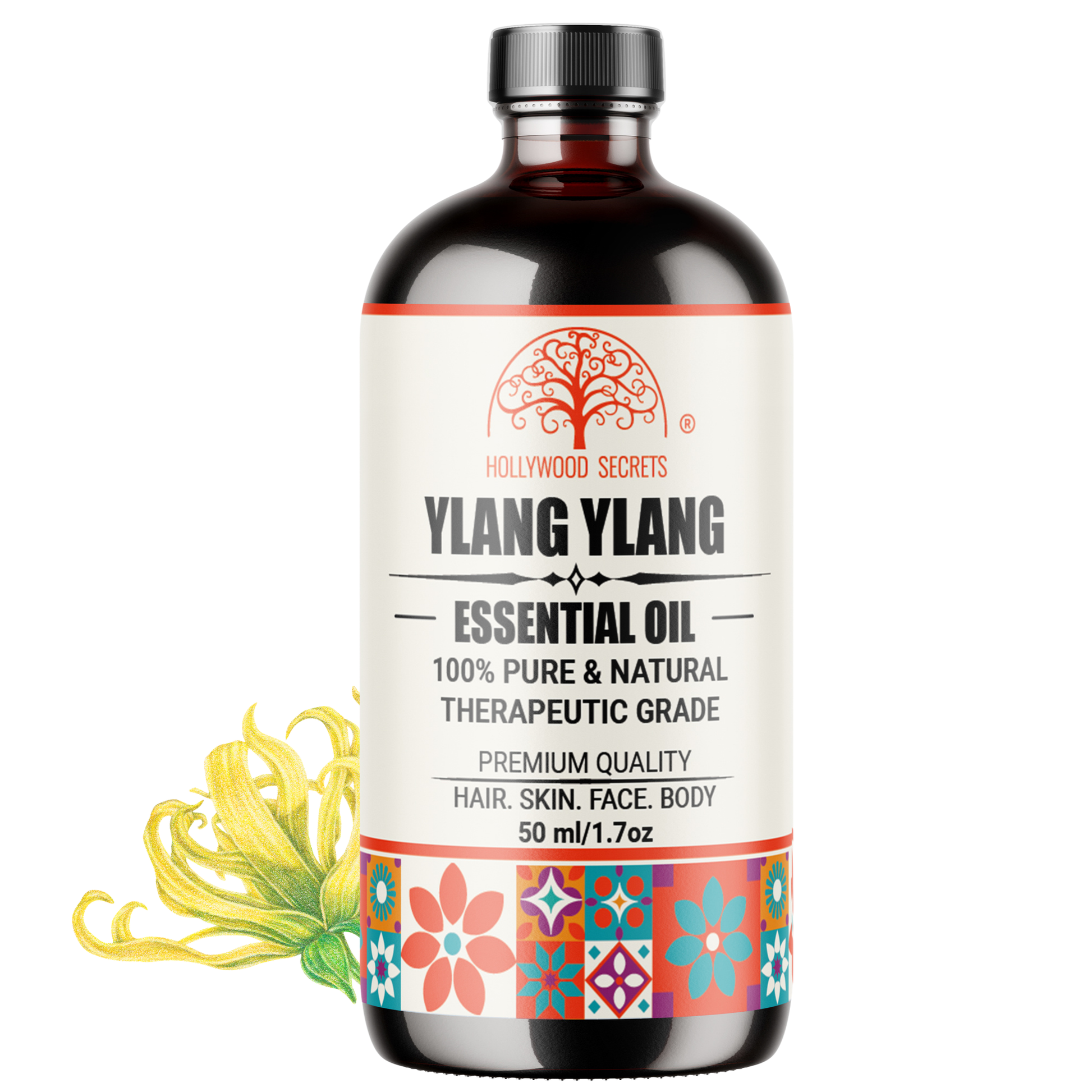 Pure Ylang Ylang Essential Oil Therapeutic Grade Hollywood Secrets