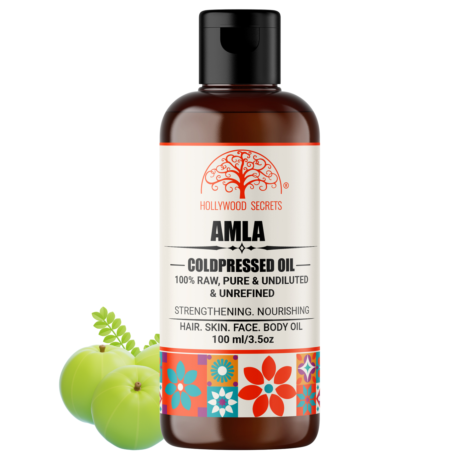 Amla Seed Oil Pure Cold Pressed Hollywood Secrets