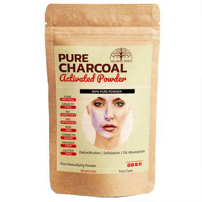 Activated Charcoal Powder 100gm Hollywood Secrets