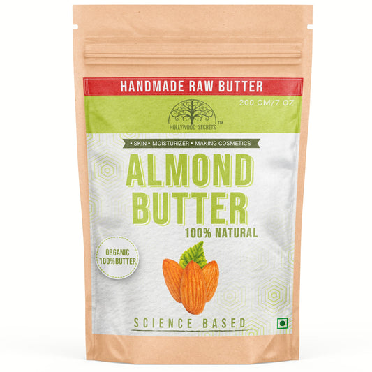 Raw Almond Body Skin Butter 200 gm Hollywood Secrets