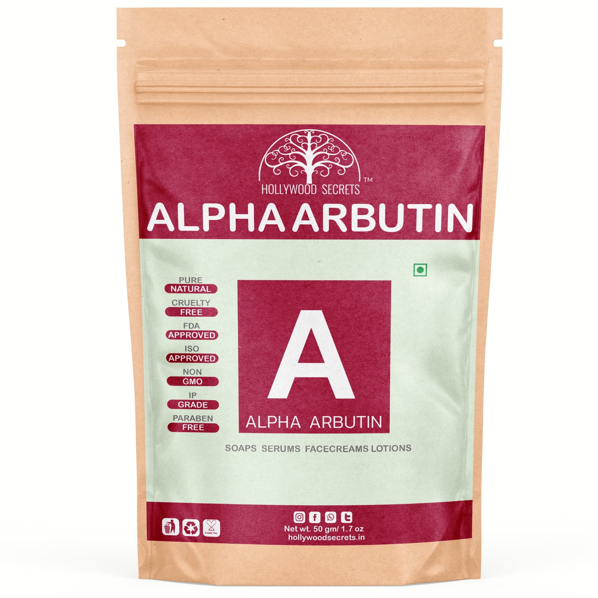 Hollywood Secrets Alpha Arbutin Powder
